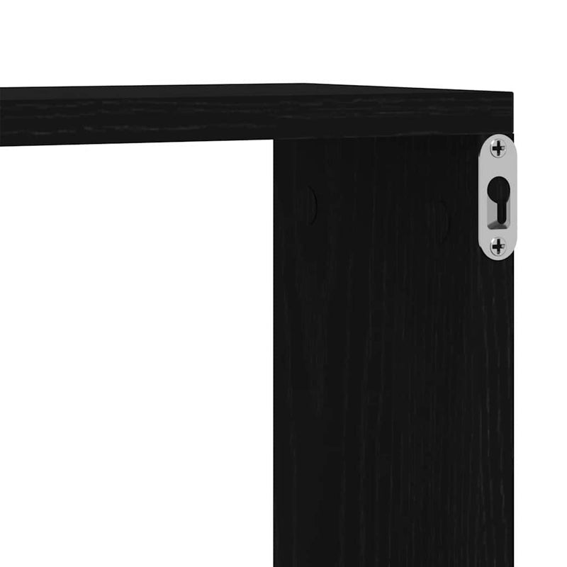 Wandplank Met Plank 76 X 15 X 53 Cm Bewerkt Hout
