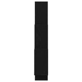 Wandplank Met Plank 78 X 15 X 92 Cm Bewerkt Hout
