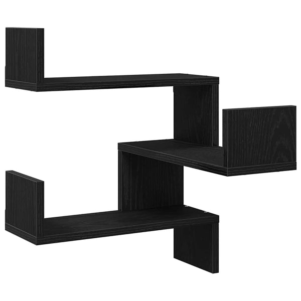 Wandhoekplank 40 X 40 X 49,5 Cm Bewerkt Hout