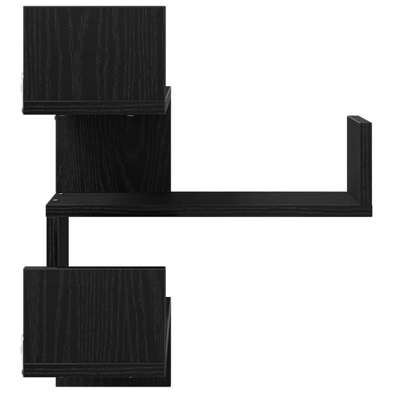 Wandhoekplank 40 X 40 X 49,5 Cm Bewerkt Hout