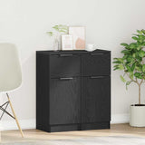 Dressoirs 30X30X70 Cm Bewerkt Hout Artisanaal Eikenkleur
