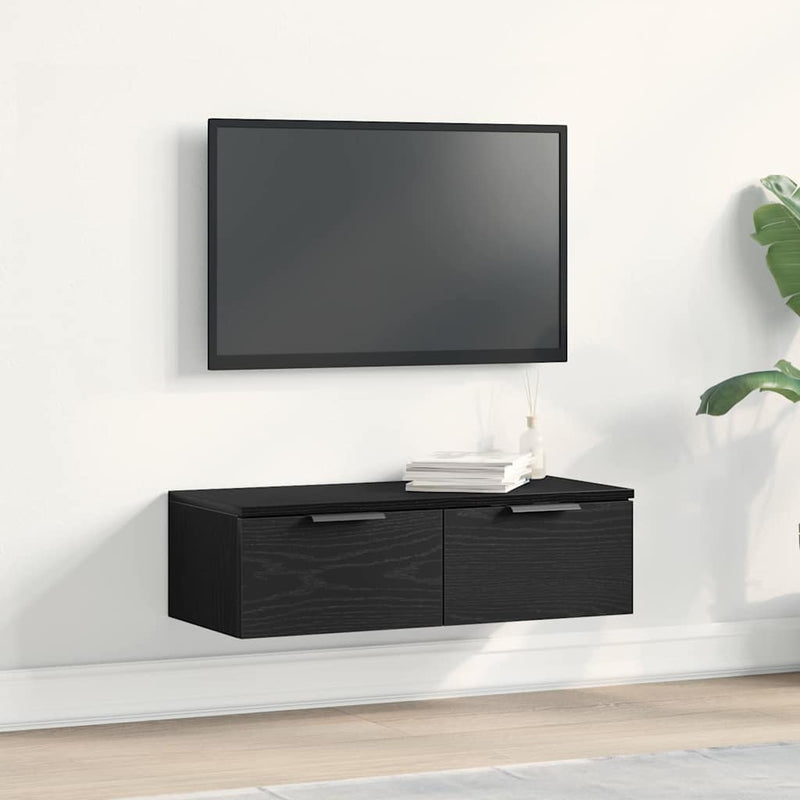 Wandkast 68X30X20 Cm Bewerkt Hout