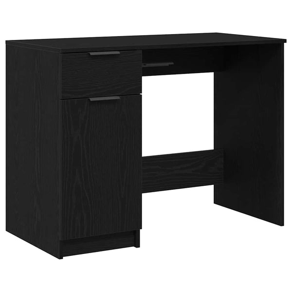 Bureau Met Lade 100 X 50 X 75 Cm Bewerkt Hout