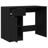 Bureau Met Lade 100 X 50 X 75 Cm Bewerkt Hout