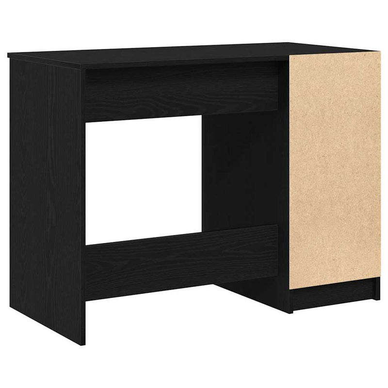 Bureau Met Lade 100 X 50 X 75 Cm Bewerkt Hout
