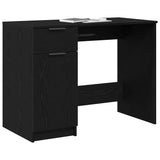 Bureau Met Lade 100 X 50 X 75 Cm Bewerkt Hout