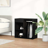 Cosmeticakast 80X40X75 Cm Bewerkt Hout Artisanaal Eikenkleur