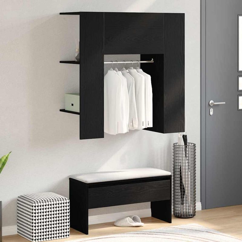 Halmeubel 97,5X37X99 Cm Bewerkt Hout Kleurig