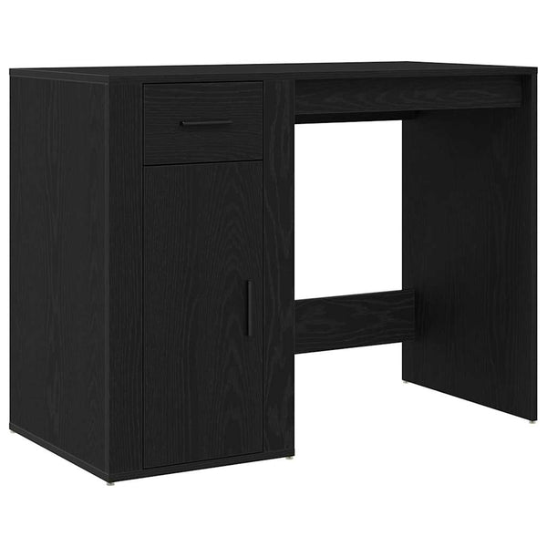 Bureau Met Lade 100 X 49 X 75 Cm Bewerkt Hout