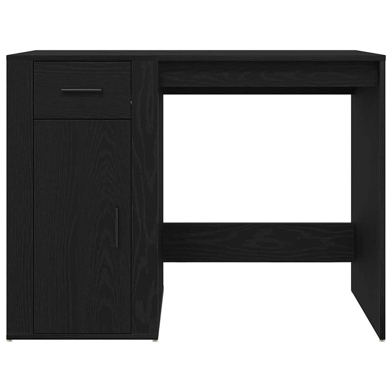 Bureau Met Lade 100 X 49 X 75 Cm Bewerkt Hout