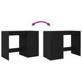 Bureau Met Lade 100 X 49 X 75 Cm Bewerkt Hout