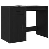 Bureau Met Lade 100 X 49 X 75 Cm Bewerkt Hout