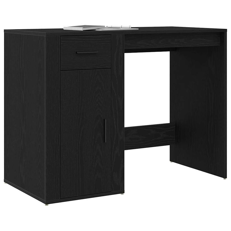 Bureau Met Lade 100 X 49 X 75 Cm Bewerkt Hout