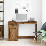 Bureau Met Lade 50 X 115 X 75 Cm Bewerkt Hout