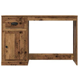 Bureau Met Lade 50 X 115 X 75 Cm Bewerkt Hout