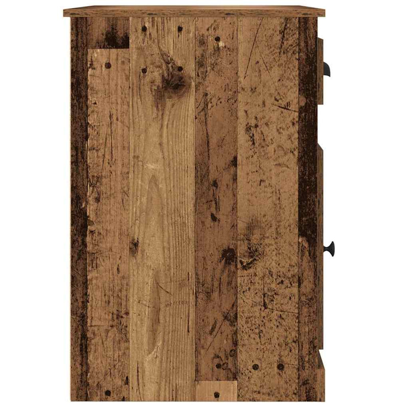 Bureau Met Lade 50 X 115 X 75 Cm Bewerkt Hout