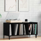 Platenkast Met Plank 100 X 38 X 48 Cm Bewerkt Hout