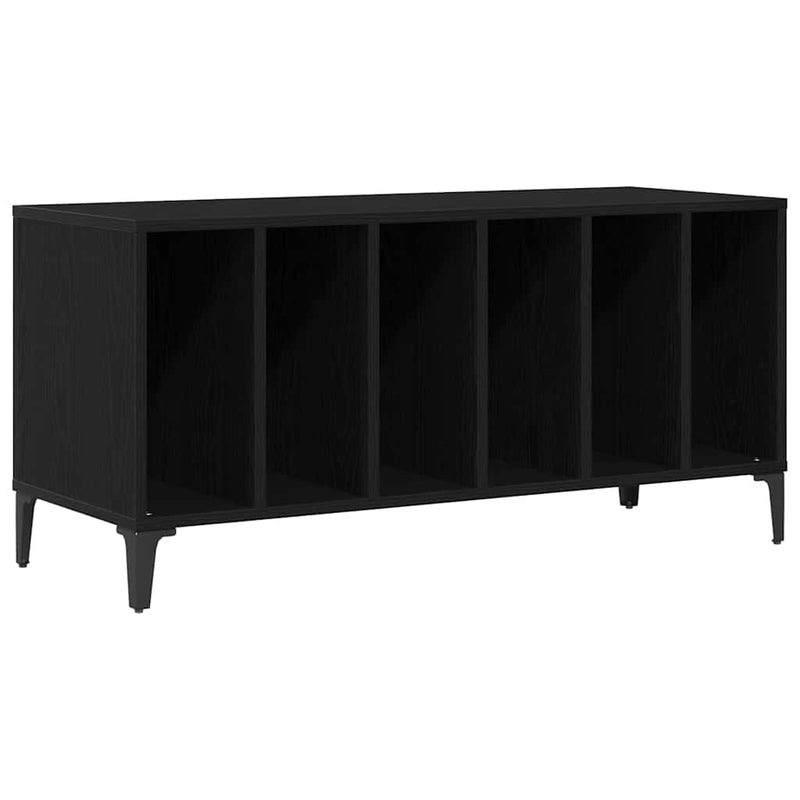 Platenkast Met Plank 100 X 38 X 48 Cm Bewerkt Hout