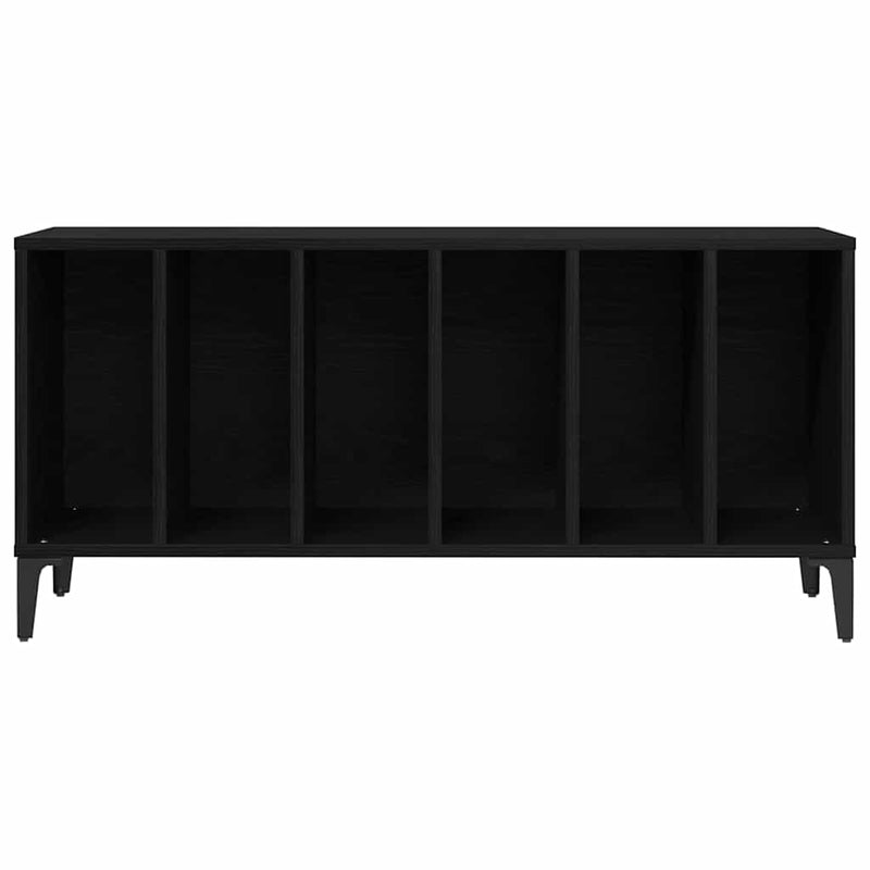 Platenkast Met Plank 100 X 38 X 48 Cm Bewerkt Hout