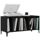 Platenkast Met Plank 100 X 38 X 48 Cm Bewerkt Hout