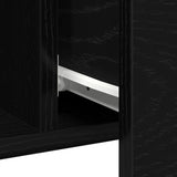 Dressoir Met Lade 100 X 36 X 60 Cm Bewerkt Hout
