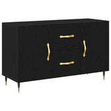 Dressoir Met Lade 100 X 36 X 60 Cm Bewerkt Hout