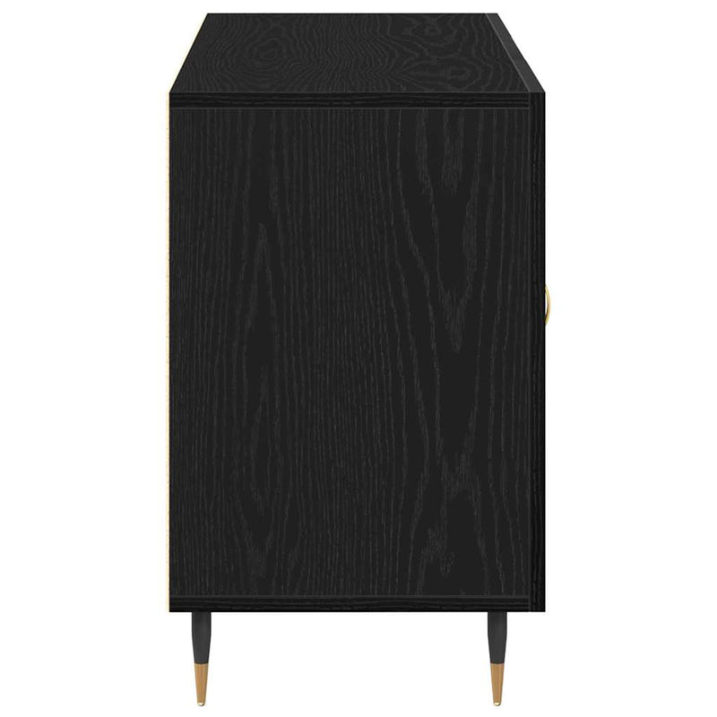 Dressoir Met Lade 100 X 36 X 60 Cm Bewerkt Hout