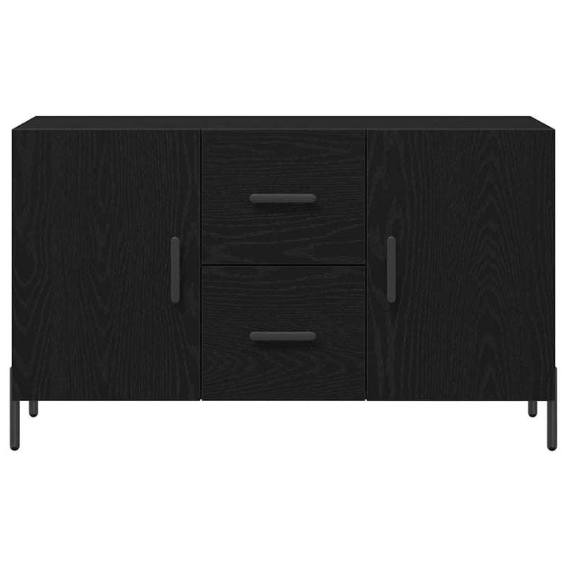Dressoir Met Lade 100 X 36 X 60 Cm Bewerkt Hout