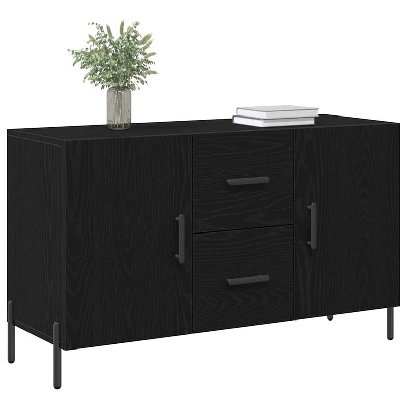 Dressoir Met Lade 100 X 36 X 60 Cm Bewerkt Hout