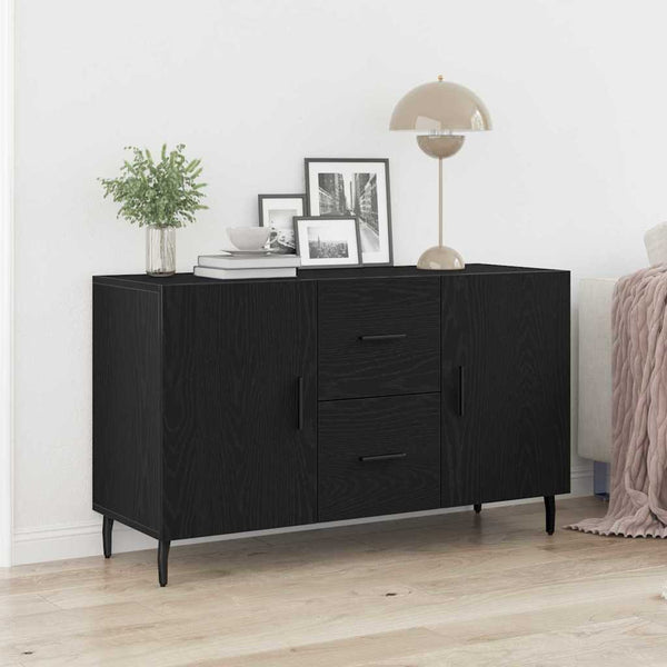 Dressoir Met Lade 100 X 36 X 60 Cm Bewerkt Hout