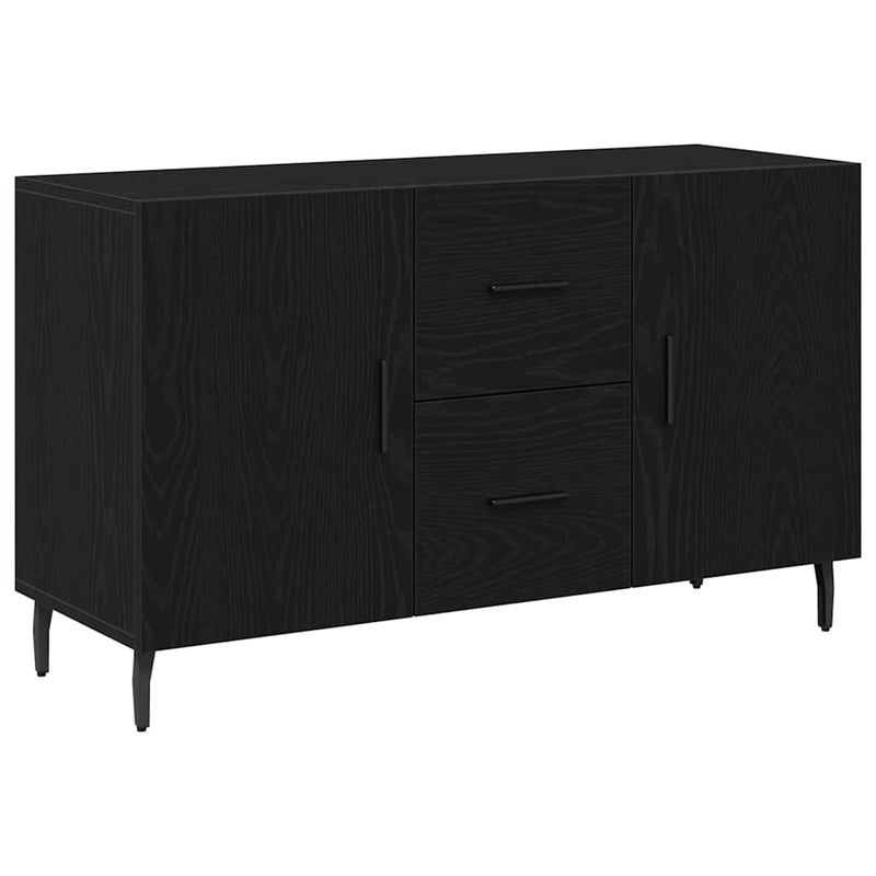 Dressoir Met Lade 100 X 36 X 60 Cm Bewerkt Hout