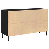 Dressoir Met Lade 100 X 36 X 60 Cm Bewerkt Hout