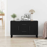 Dressoir Met Lade 100 X 36 X 60 Cm Bewerkt Hout