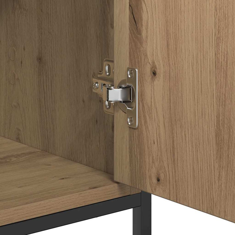 Dressoir 69 X 35 X 80 Cm Bewerkt Hout