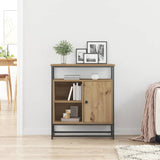 Dressoir 69 X 35 X 80 Cm Bewerkt Hout
