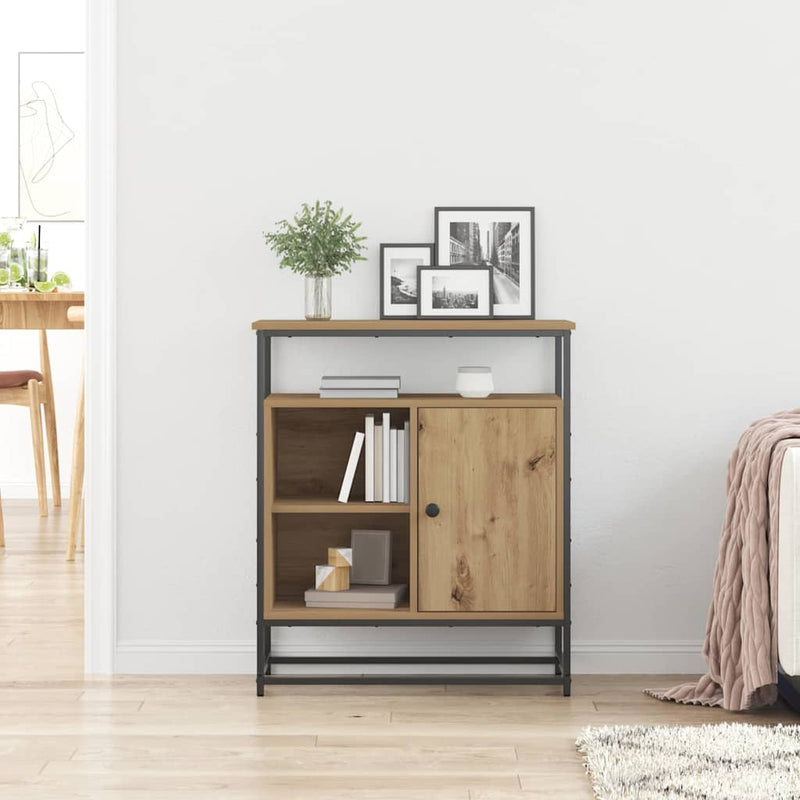 Dressoir 69 X 35 X 80 Cm Bewerkt Hout
