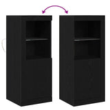 Dressoir Met Led-Verlichting 41X37X100 Cm Kleurig