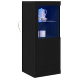 Dressoir Met Led-Verlichting 41X37X100 Cm Kleurig