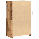 Dressoir Bruin 60 X 37 X 100 Cm Bewerkt Hout