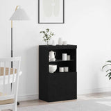 Dressoir Bruin 60 X 37 X 100 Cm Bewerkt Hout