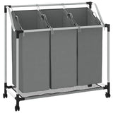 Wasmand Met Wielen 3 Vakken