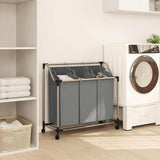 Wasmand Met Wielen 3 Vakken