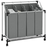 Wasmand Met Wielen 4 Vakken