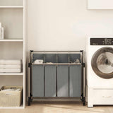 Wasmand Met Wielen 4 Vakken