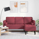 Bankstel 2 Pcs 173 X 131 X 67 Cm Stof