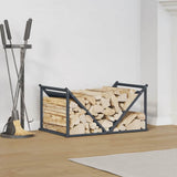 Brandhoutrek 70X43X34,5 Cm Koudgewalst Staal