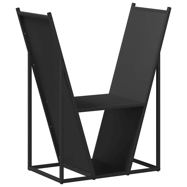 Brandhoutrek 69,5X35X81 Cm Koudgewalst Staal