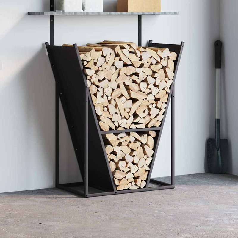 Brandhoutrek 69,5X35X81 Cm Koudgewalst Staal