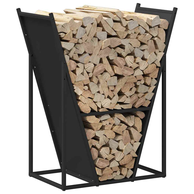 Brandhoutrek 69,5X35X81 Cm Koudgewalst Staal