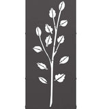 Brandhoutrek 40X30X80 Cm Koudgewalst Staal Zwart